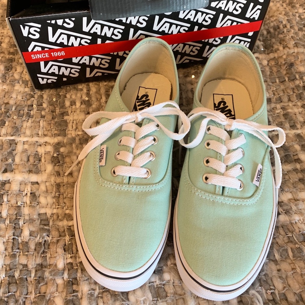Mint Green Vans (New in Box)